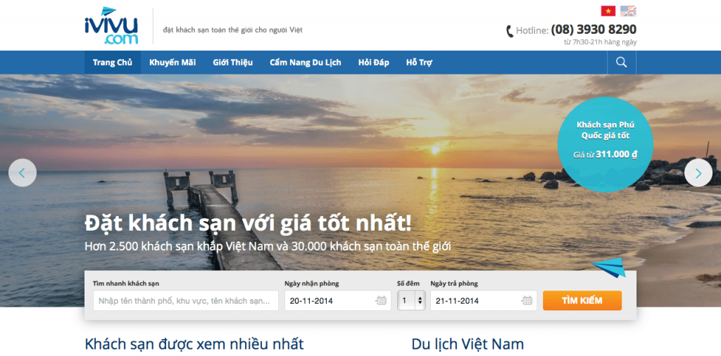 iVIVU.com – website đặt phòng khách sạn trực tuyến tốt nhất Việt Nam iVIVU.com – website đặt phòng khách sạn trực tuyến tốt nhất Việt Nam