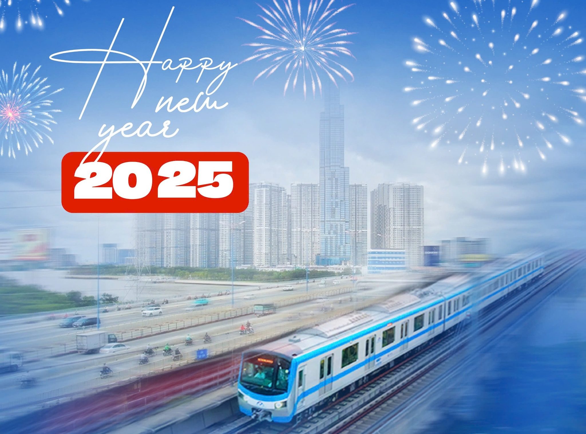 Tàu cao tốc metro Bến Thành – Suối Tiên chạy xuyên đêm giao thừa