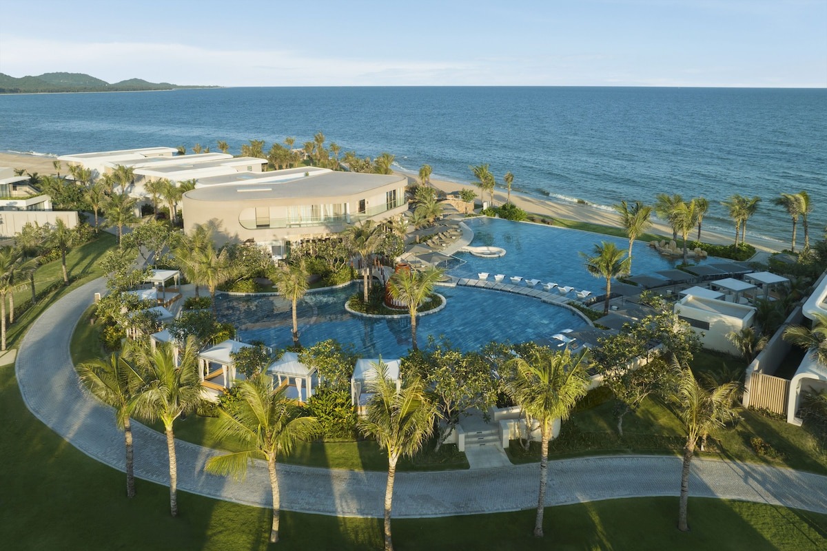 Vị trí thuận lợi của resort Ixora Hồ Tràm