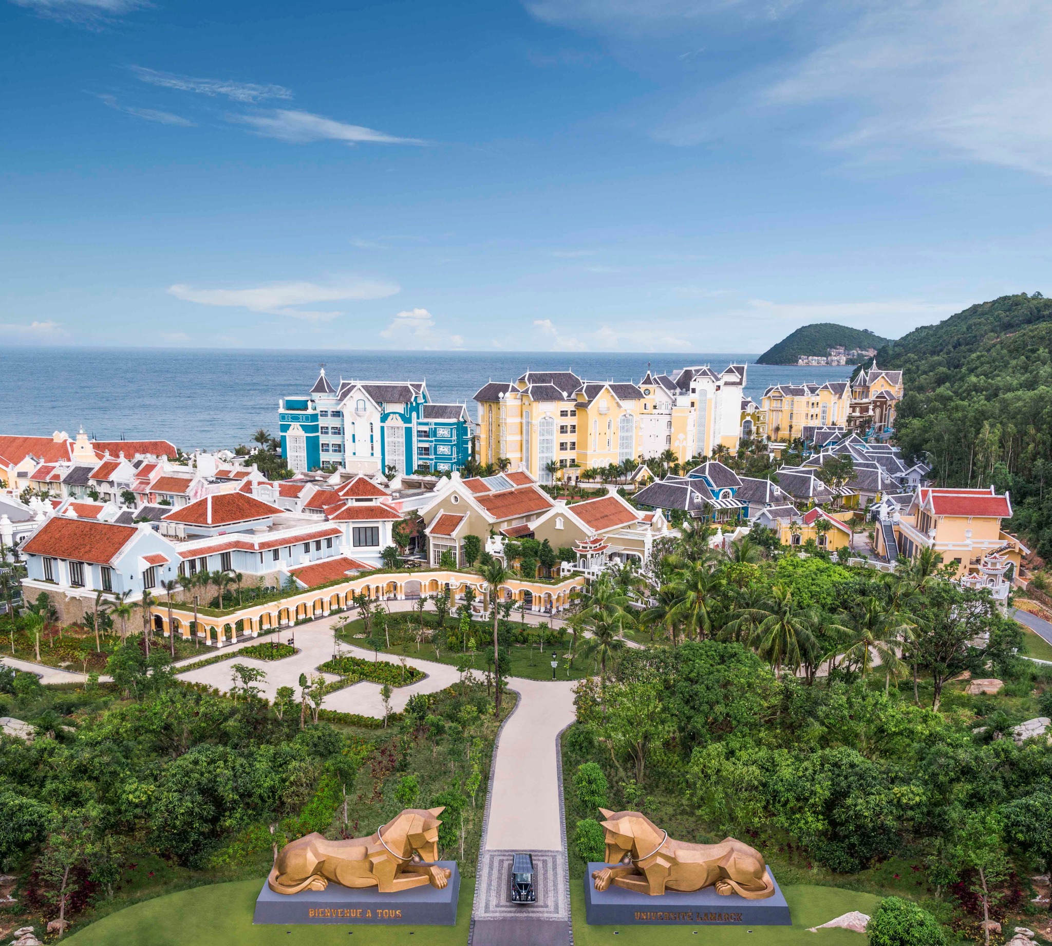 Toàn cảnh JW Marriott Phú Quốc từ trên cao