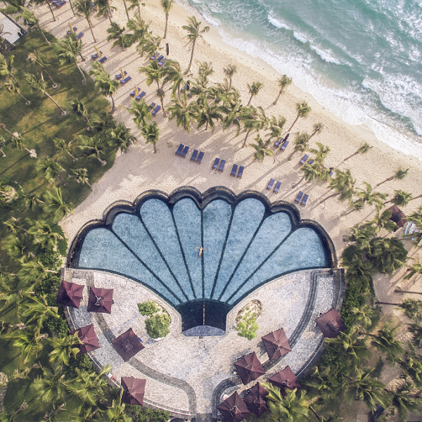 Khu nghỉ dưỡng JW Marriott Phú Quốc thiết kế theo hướng mở, ôm trọn vẻ đẹp thiên đường của bãi Kem, Phú Quốc.