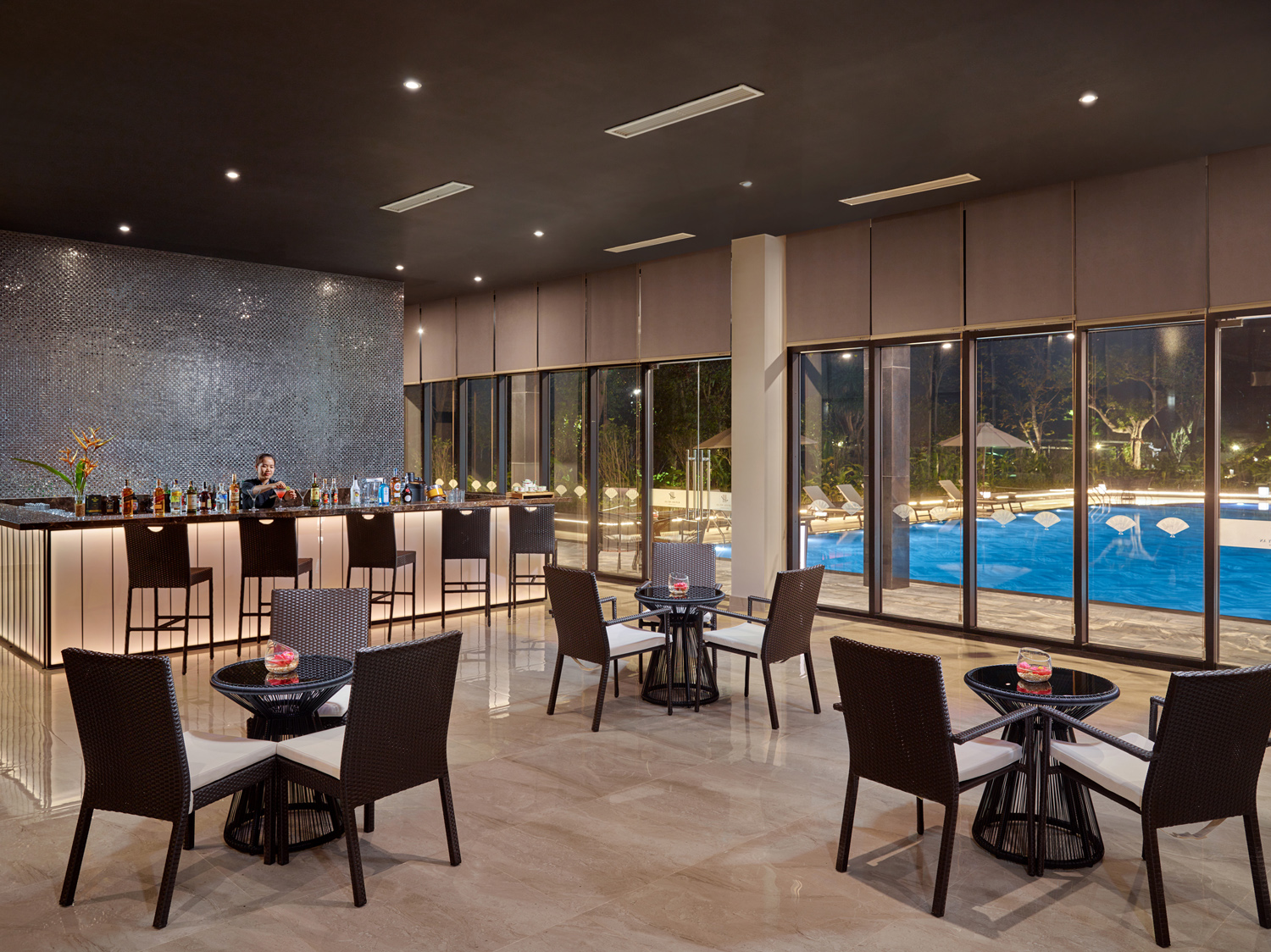 Kawara Mỹ An Onsen Huế - Quầy bar sang trọng Kawara Mỹ An Onsen Huế - Quầy bar sang trọng