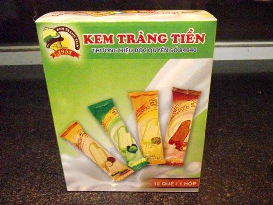Kem Tràng Tiền món ăn đường phố Hà Nội