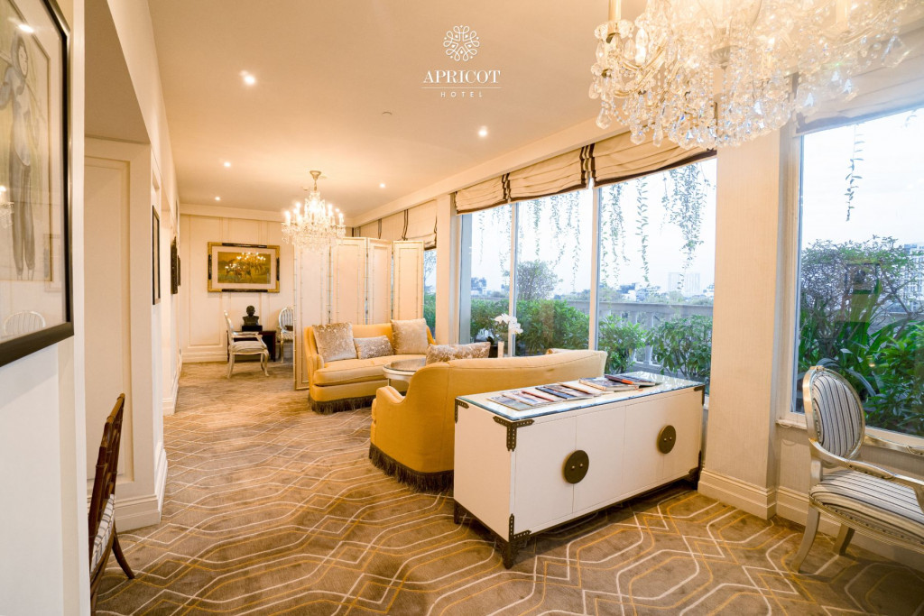 Không gian spa Khách sạn Apricot Hà Nội
