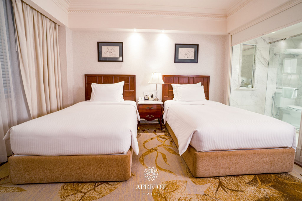 Không gian phòng nghỉ Khách sạn Apricot Hà Nội