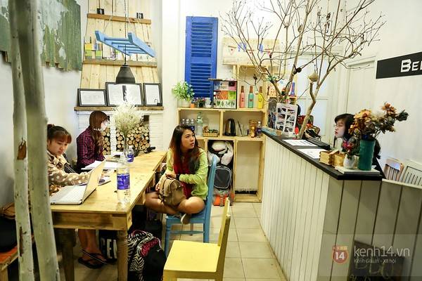 Khu vực sinh hoạt chung tại Beepub Đà Lạt