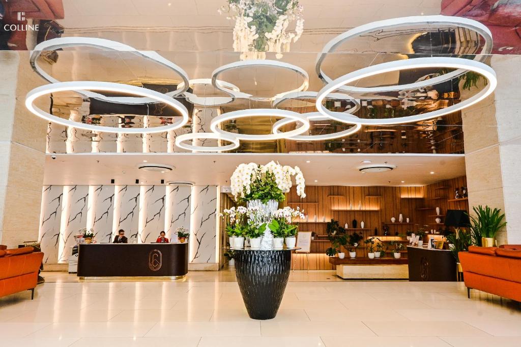 Sảnh đón khách của Hôtel Colline Đà Lạt