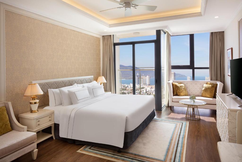 Không gian tiện nghi, sang trọng tại khách sạn Melia Vinpearl