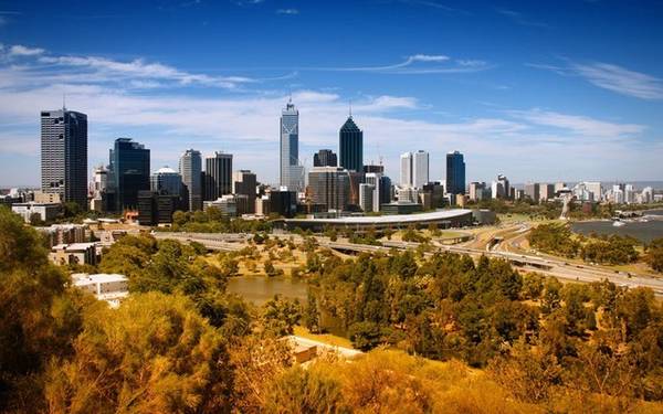 Perth giá khách sạn giảm mạnh: Giá phòng trung bình là 106 Bảng Anh (khoảng 3,47 triệu đồng), giảm 17%.