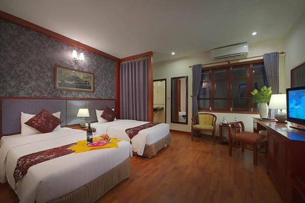 Phòng nghỉ tinh tế tại khách sạn Gia Bảo Palace Hà Nội