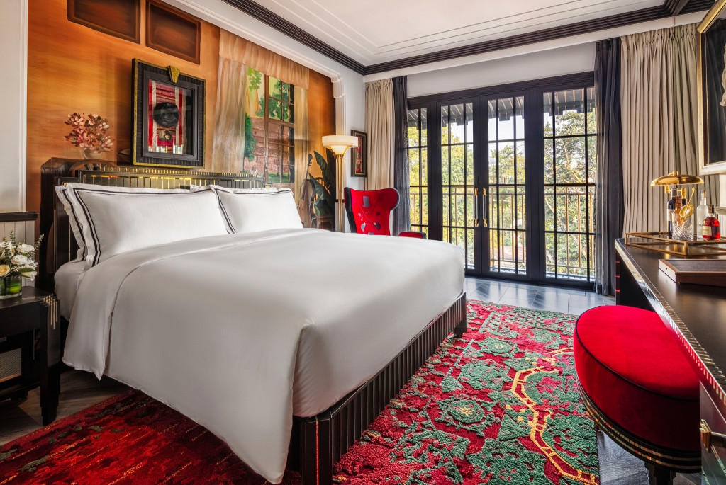 Những căn phòng hoàn toàn khác nhau. Ảnh: Capella Hanoi.