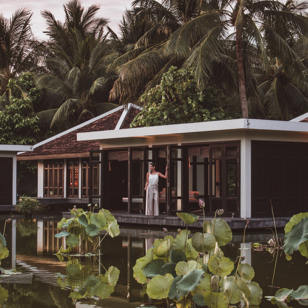 Phong cảnh Four Seasons The Nam Hải Hội An như làng quê Việt Nam