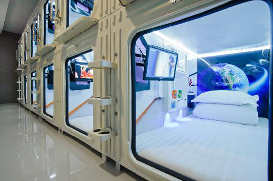 Phòng pod tại Khách sạn Hong Kong Kaiteki