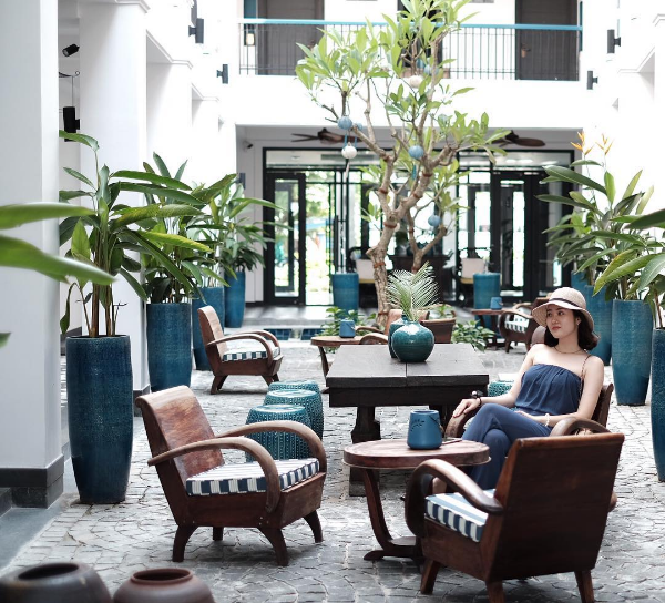 Khách sạn Maison Vy chi tiết kiến trúc