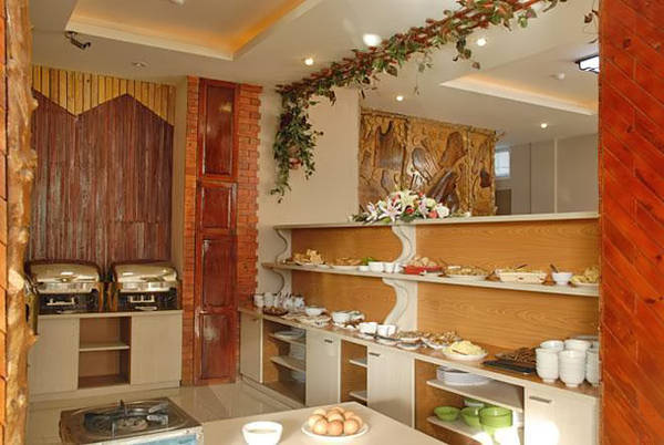 Nhà hàng phục vụ buffet sáng đa dạng