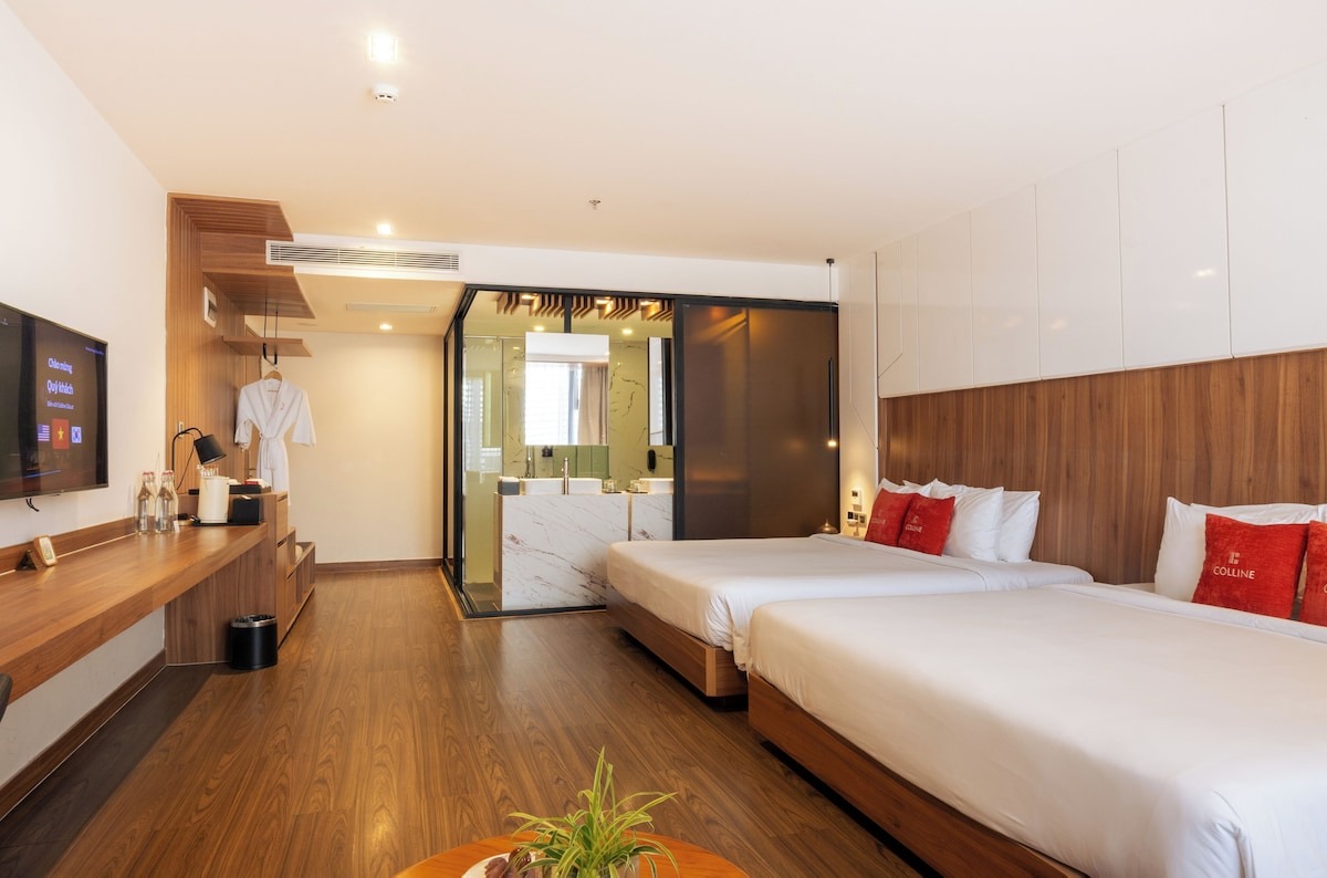 Khách sạn resort Đà Lạt Colline tọa lạc ngay trung tâm thành phố