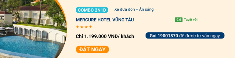 Hồ bơi vô cực tại Mercure Hotel Vũng Tàu