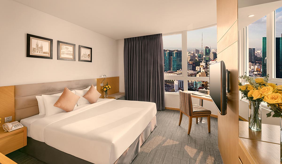 Ngắm khung cảnh Sài Gòn từ khách sạn Liberty Central
