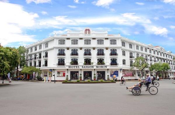 Vẻ đẹp kiến trúc Pháp cổ kính của khách sạn Saigon Morin Huế