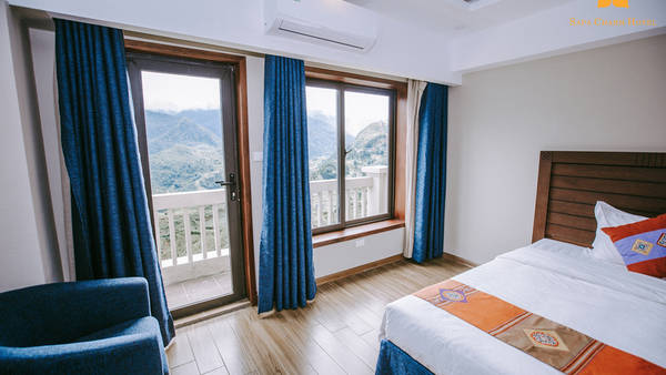 Không gian view thung lũng tại khách sạn Sapa Charm Không gian view thung lũng tại khách sạn Sapa Charm
