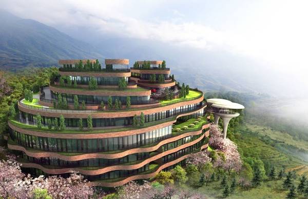 Khách sạn Sapa 5 sao Pao’s Sapa Leisure view thung lũng Mường Hoa