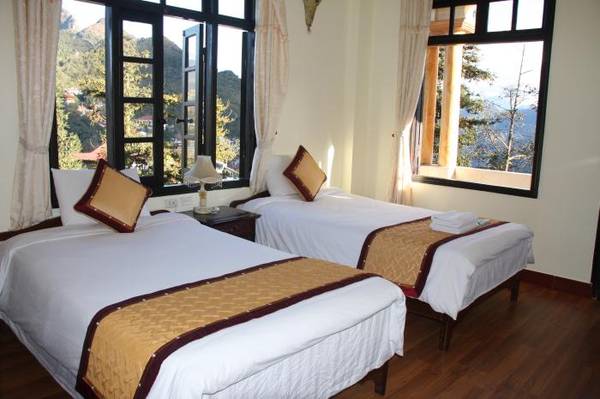 Khách sạn Hoàng Hà Sapa view thung lũng Mường Hoa