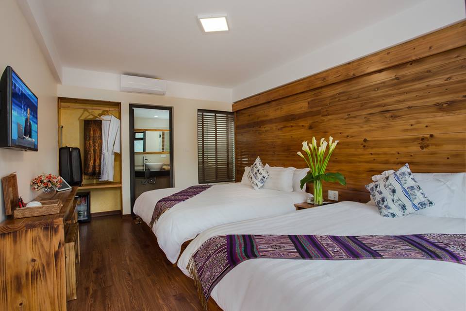 Phòng VIP sang trọng tại khách sạn Sapa Village