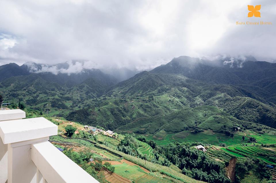 Không gian khách sạn Sapa Charm