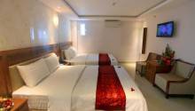 Phòng ngủ hiện đại tại khách sạn Sun City Nha Trang