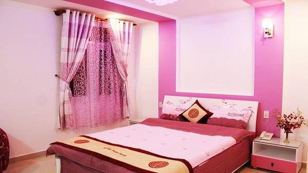 Phòng Vip Double dành riêng cho cặp đôi mới cưới tại khách sạn.