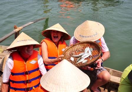 Thành quả tour ngư dân Hội An