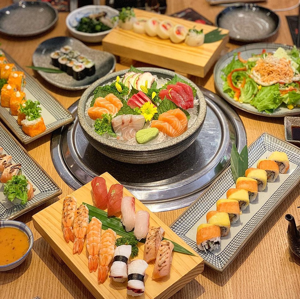 Buffet Nhật Bản phong phú tại Isushi TP.HCM Buffet Nhật Bản phong phú tại Isushi TP.HCM