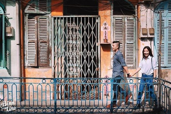 Không gian cổ kính Chinatown Sài Gòn