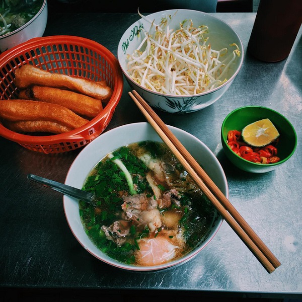 Món bò bắp nổi tiếng tại Phở Khôi Hói Hà Nội