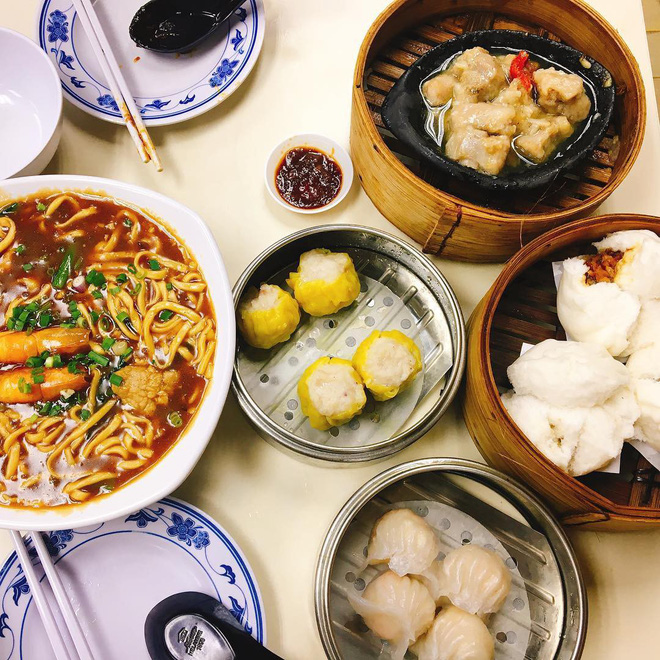Dimsum Singapore được phục vụ tại Wen Dao Shi