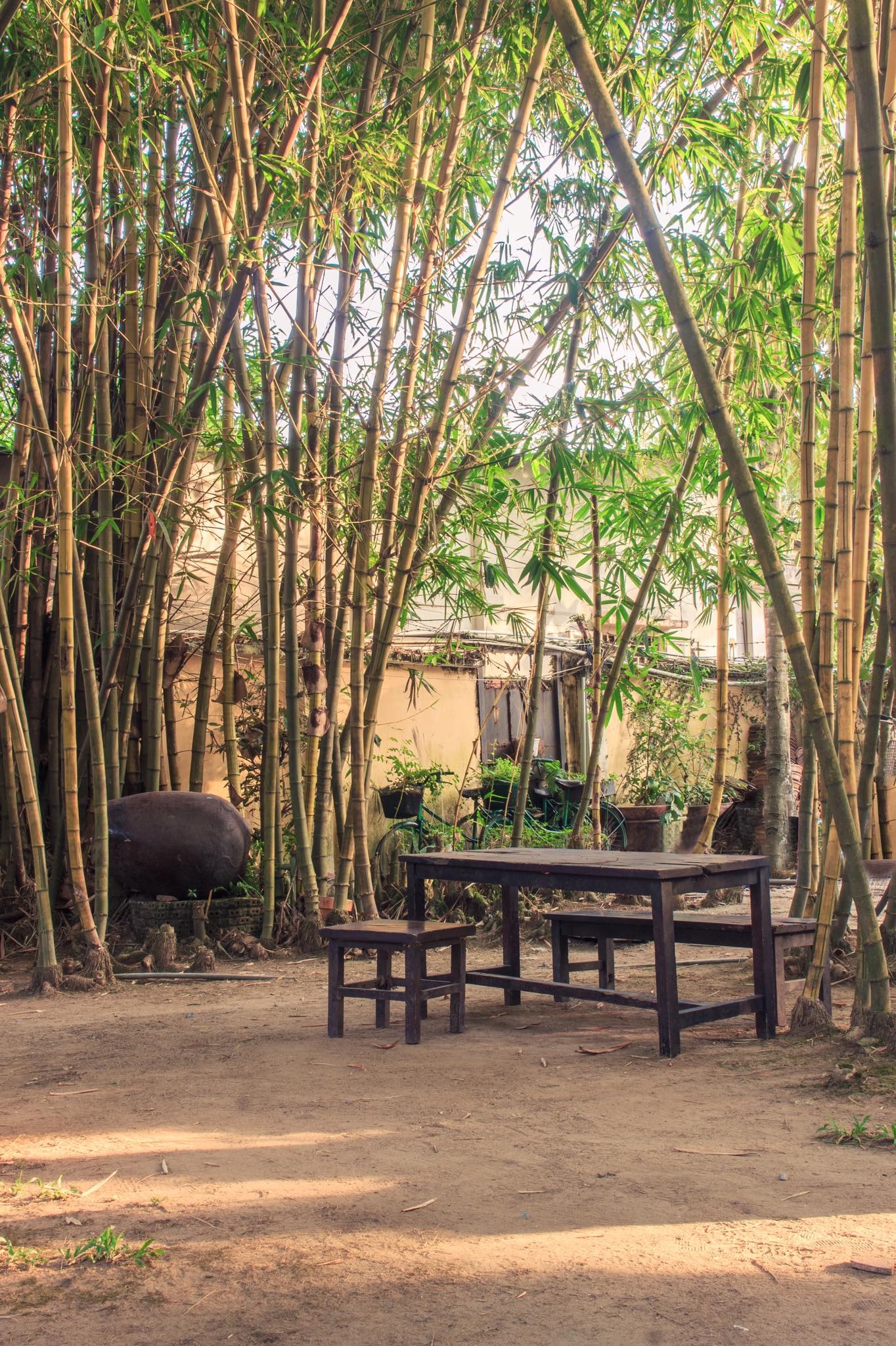 Không gian yên tĩnh bên trong resort La Maison De Campagne