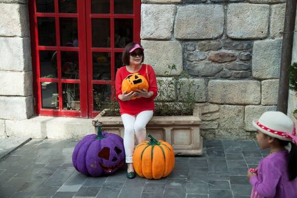 Hình ảnh ấn tượng tại Bà Nà Hills Halloween xen lẫn âm thanh huyền bí