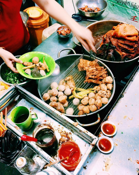 Cách nhồi ớt và đậu cove khổ qua cà ớt