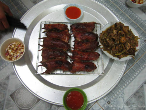 Khô chuột đồng đặc sản miền Tây