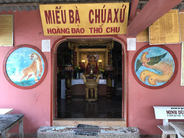Miếu Bà Chúa Xứ trên quần đảo Thổ Chu