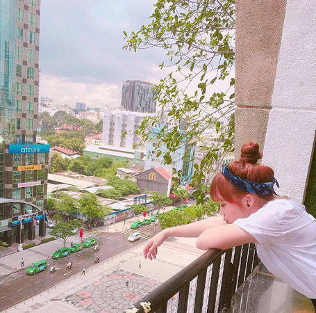 Không gian trẻ trung tại Boo Coffee