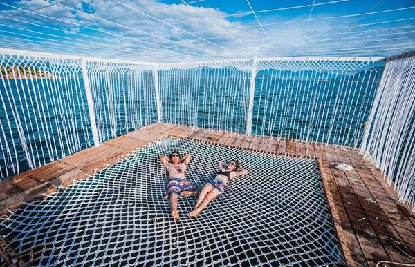 Khung cảnh yên bình tại khu nghỉ dưỡng Sao Biển