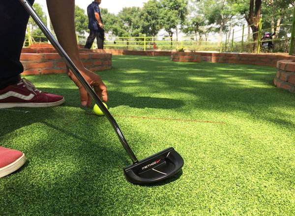Khu vực Mini Golf tại Khu du lịch The BCR