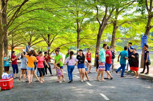 Khu vực picnic ngoài trời tại Khu du lịch Thủy Châu