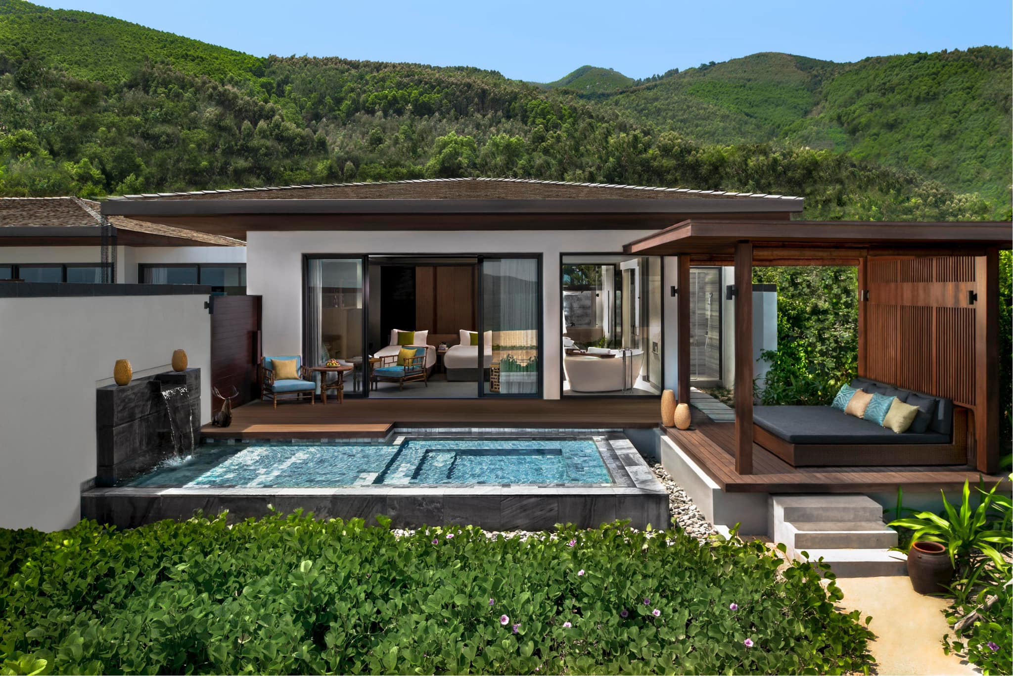 Không gian villa Anantara Quy Nhơn Villas