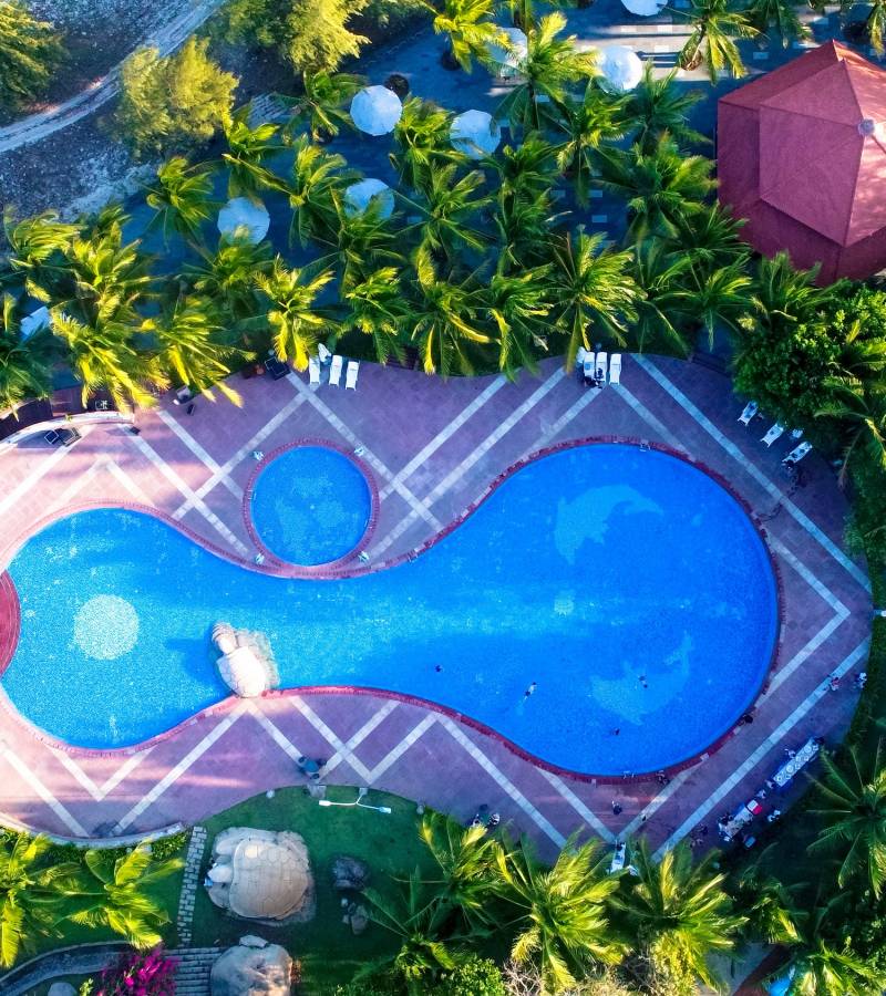 Khu nghỉ dưỡng Biển Hồ Cóc hoạt động chèo kayak Khu nghỉ dưỡng Biển Hồ Cóc hoạt động chèo kayak