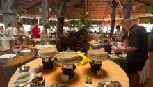 Cảnh quan thiên nhiên xanh mát tại Diamond Bay Resort & Spa Nha Trang