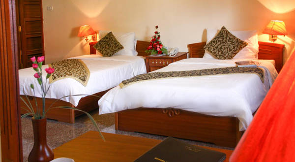 Phòng Deluxe tại khu nghỉ dưỡng Hoàng Anh Đất Xanh