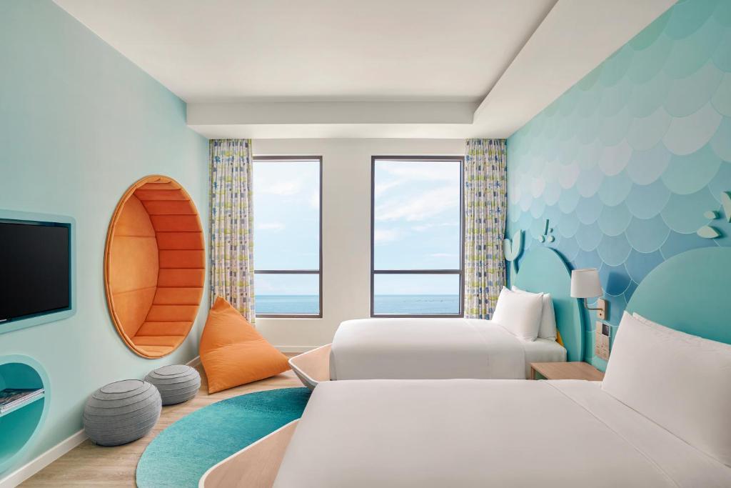 Phòng nghỉ tươi vui tại Holiday Inn Hồ Tràm