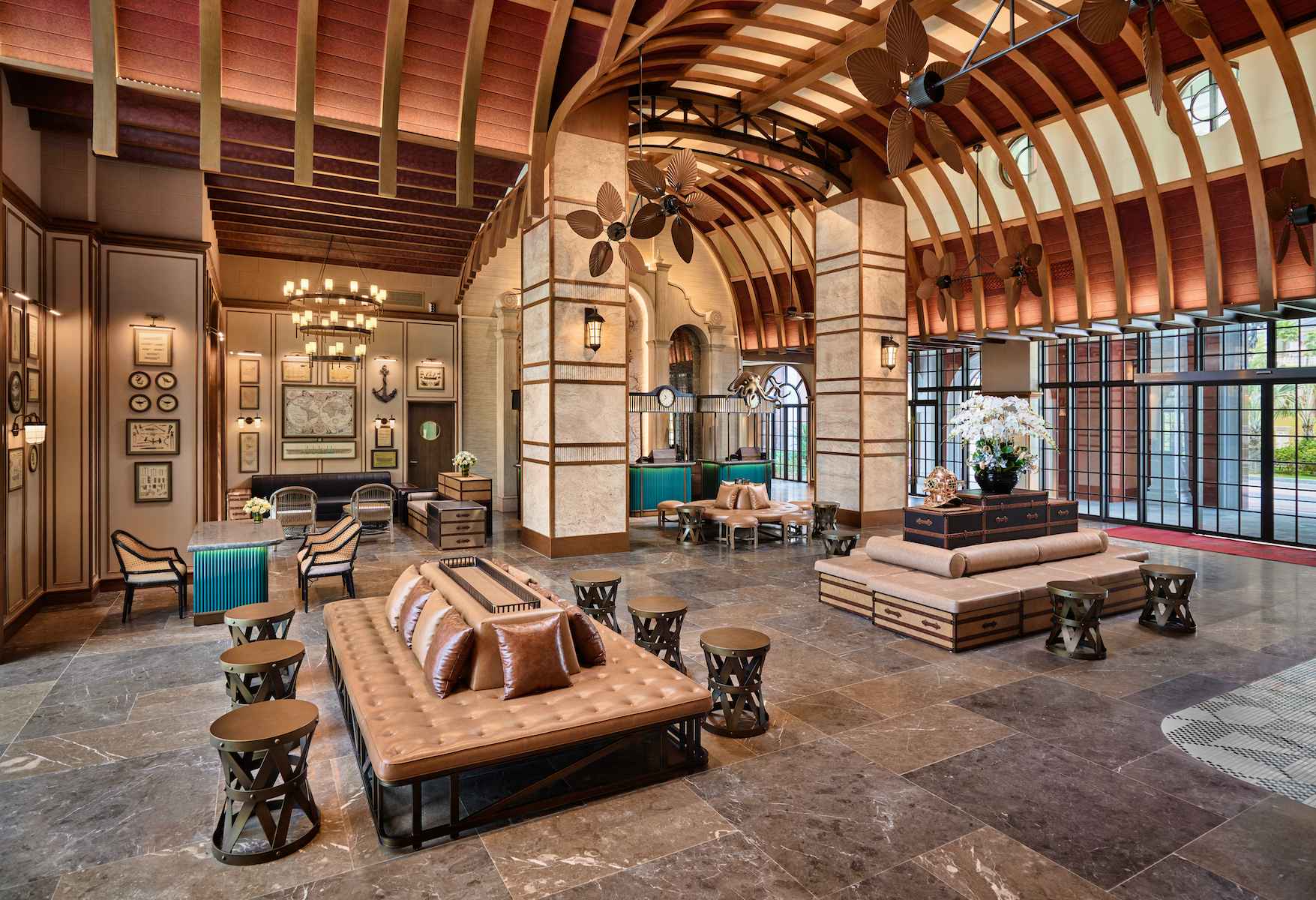 Sảnh chính của khu nghỉ dưỡng Movenpick Phan Thiết